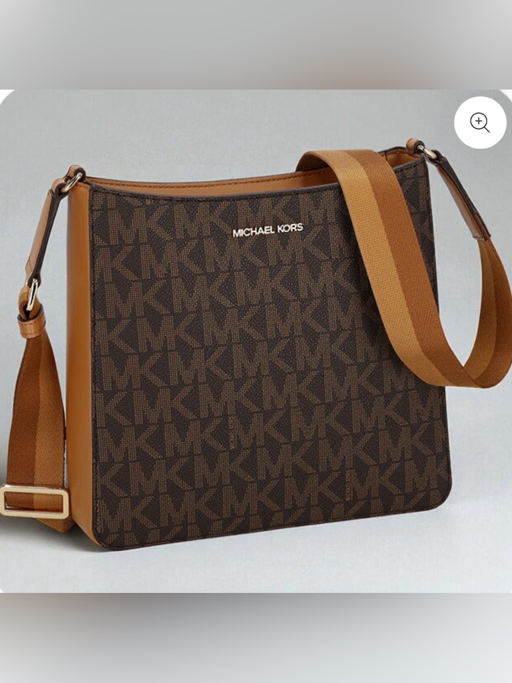Michael Kors Shoulder Bag Women's Leather Dark Brown Crossbody NWT